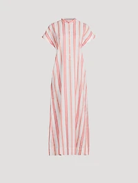 Arezzo Organic Linen And Cotton Long Dress