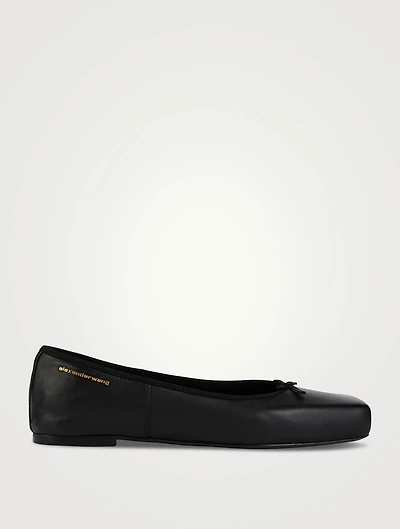 Billie Leather Ballet Flats