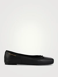 Billie Leather Ballet Flats