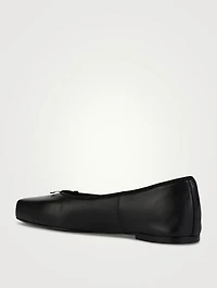 Billie Leather Ballet Flats