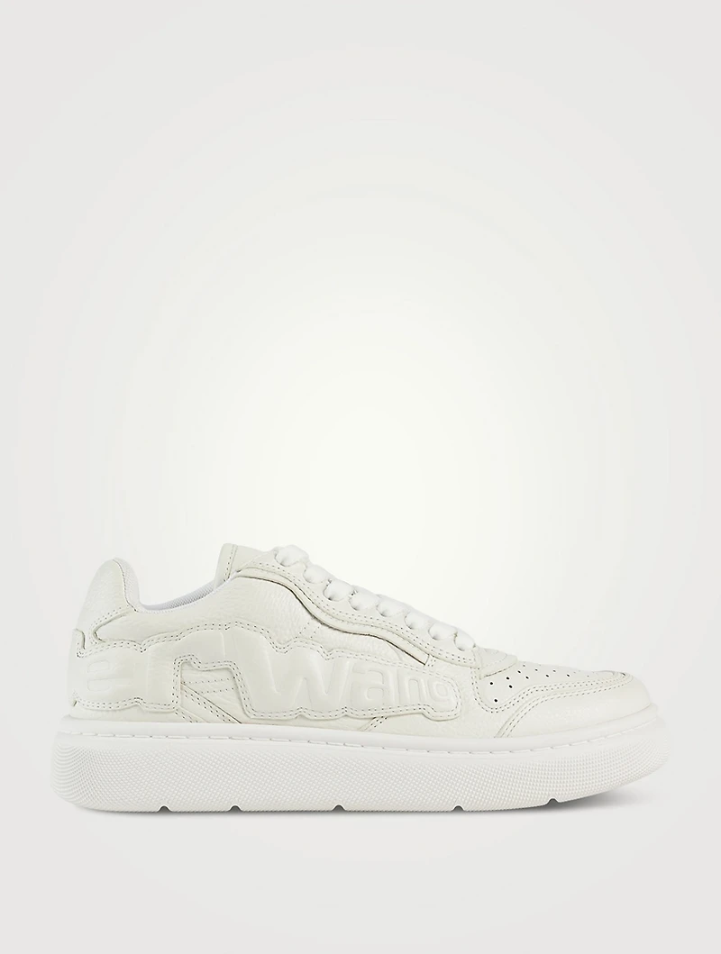Puff Pebble Leather Sneakers