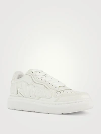 Puff Pebble Leather Sneakers