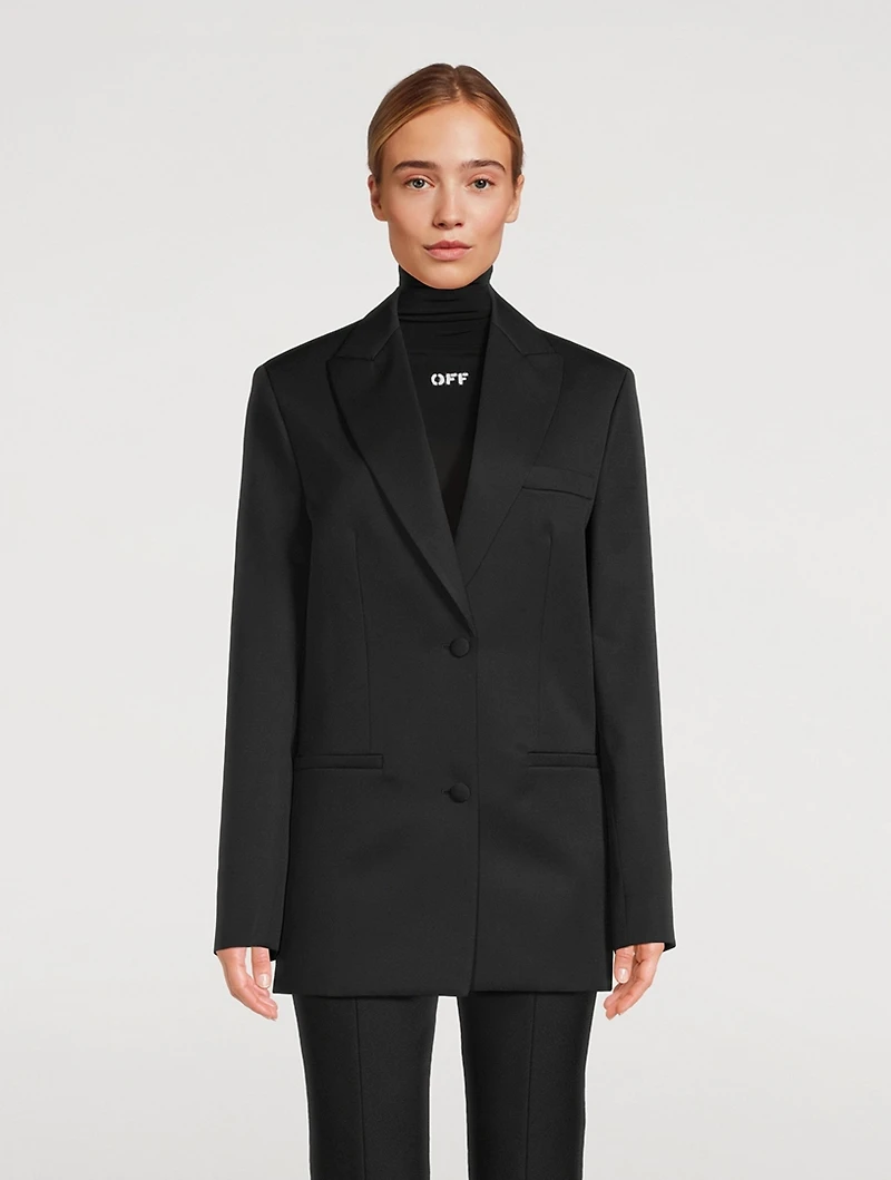 Oversized Wool Blazer