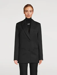 Oversized Wool Blazer
