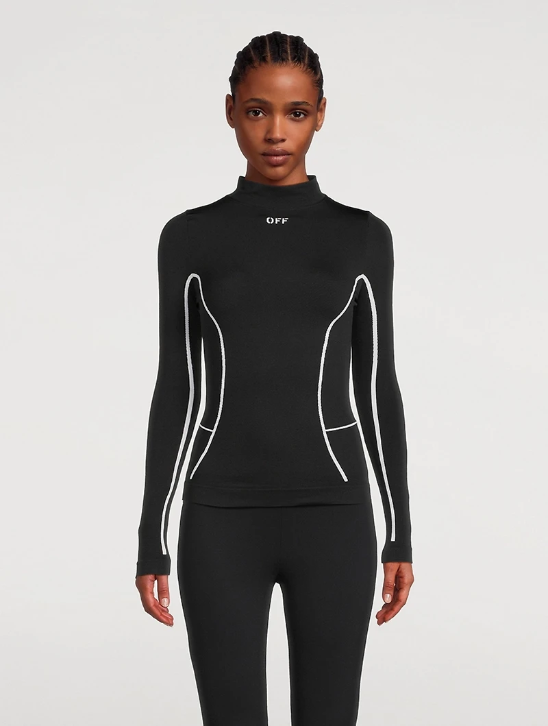 Seamless Mockneck Top