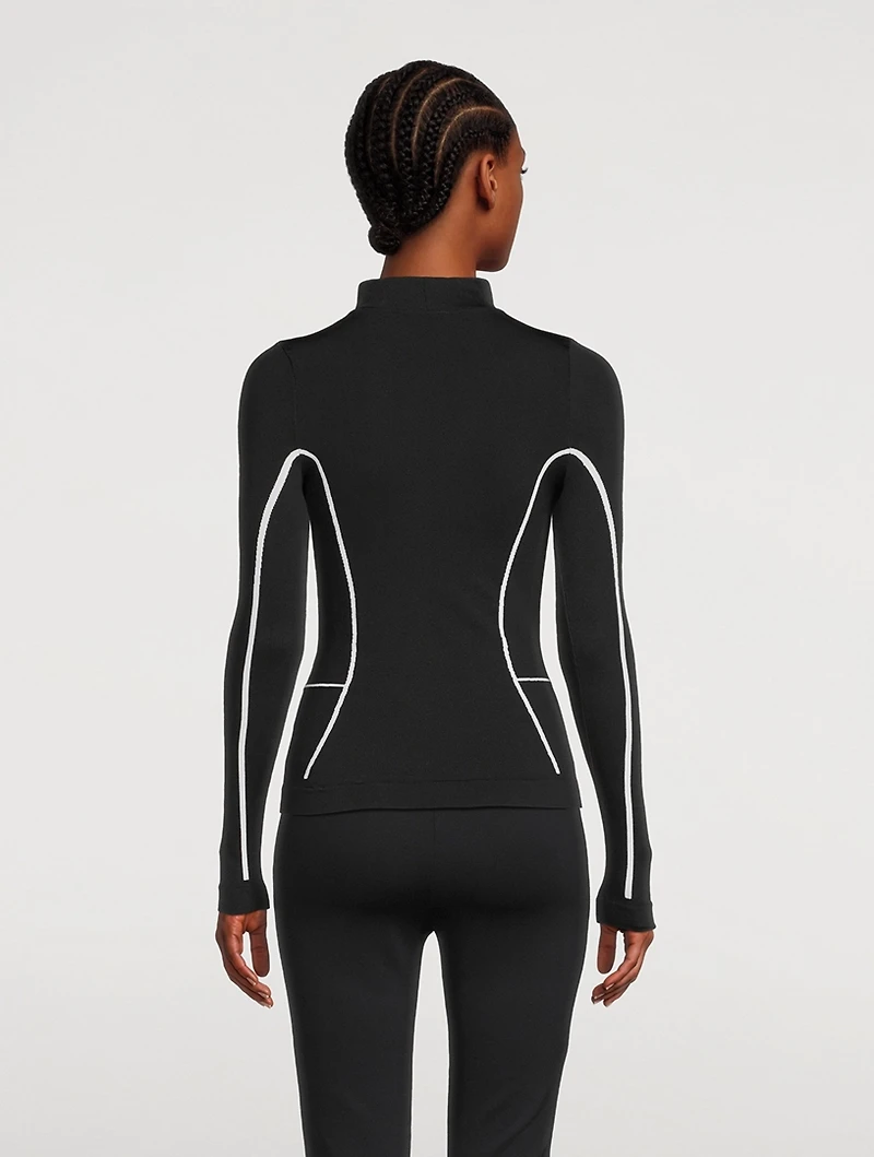 Seamless Mockneck Top