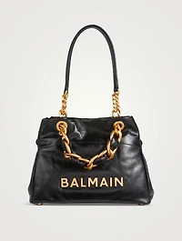 Small 1945 Leather Tote Bag