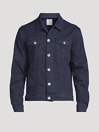 Stretch Cotton Denim Jacket