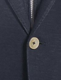 Cotton And Cashmere Jacket With Hood