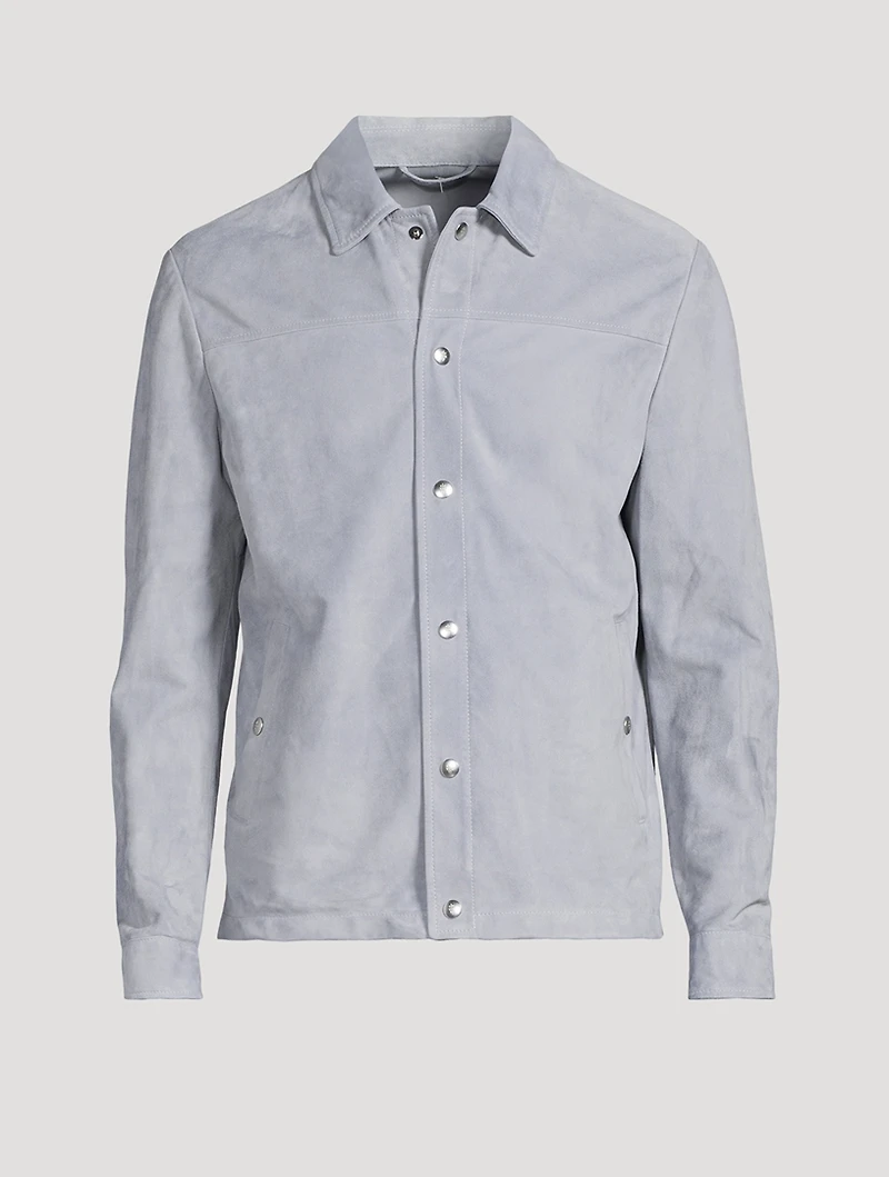 Suede Overshirt