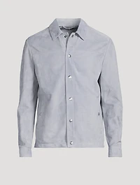 Suede Overshirt