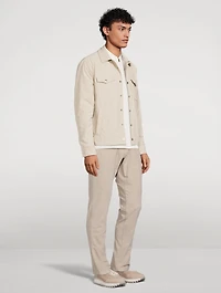 Wool-Blend Quilted Jacket