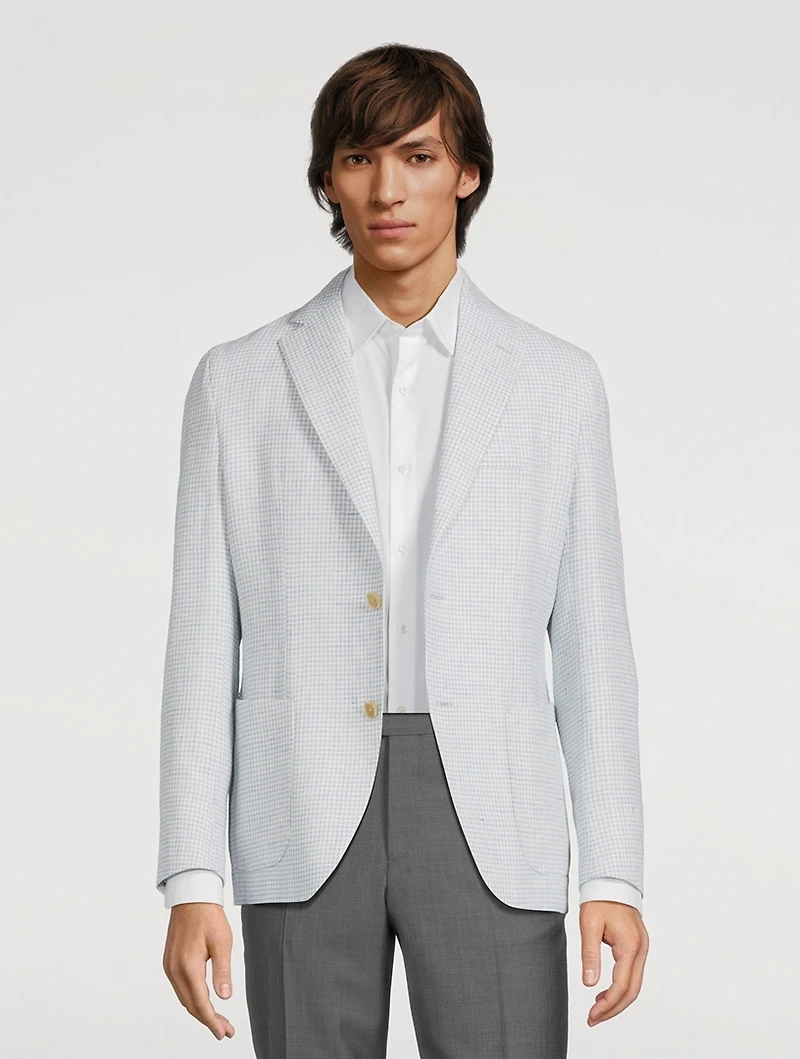 Linen And Wool Jacket