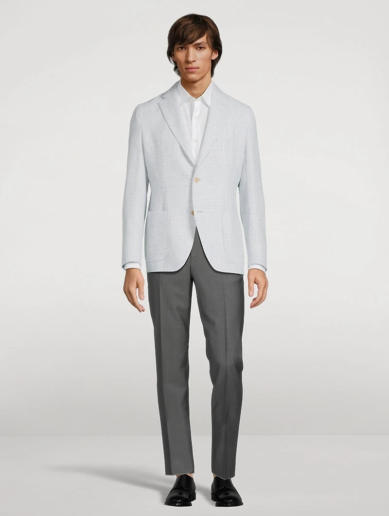 Linen And Wool Jacket
