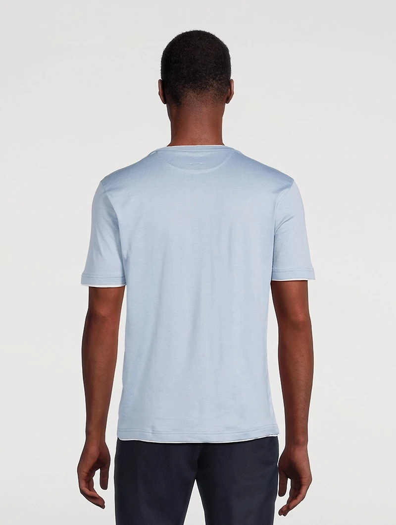 Cotton Layered T-Shirt
