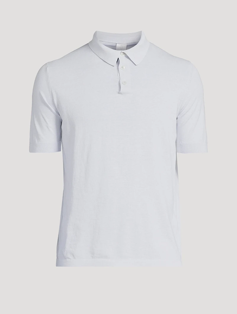 Three-Button Polo Shirt