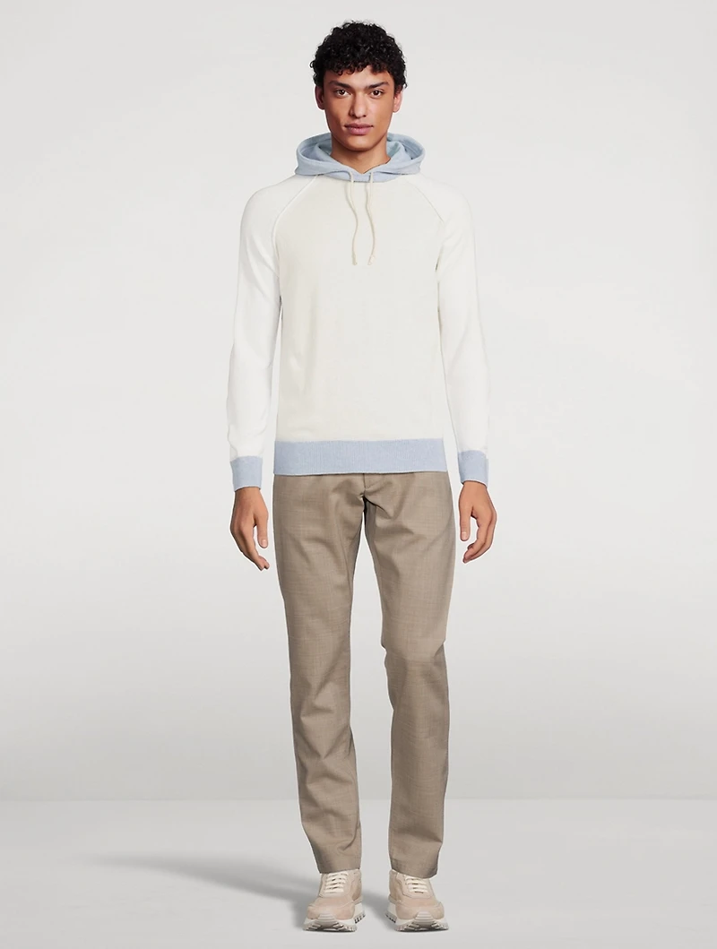 Cashmere Raglan Hoodie