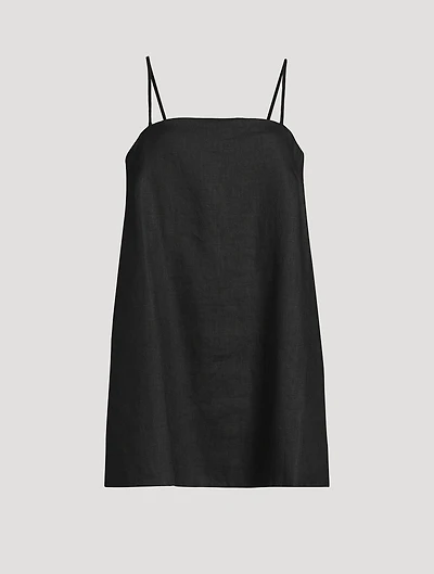 Maggie Linen Mini Dress