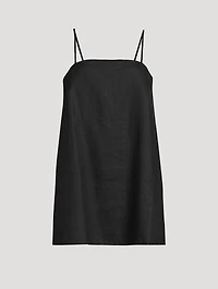 Maggie Linen Mini Dress