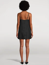 Maggie Linen Mini Dress