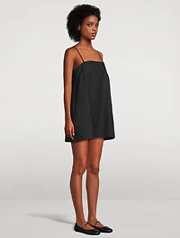 Maggie Linen Mini Dress