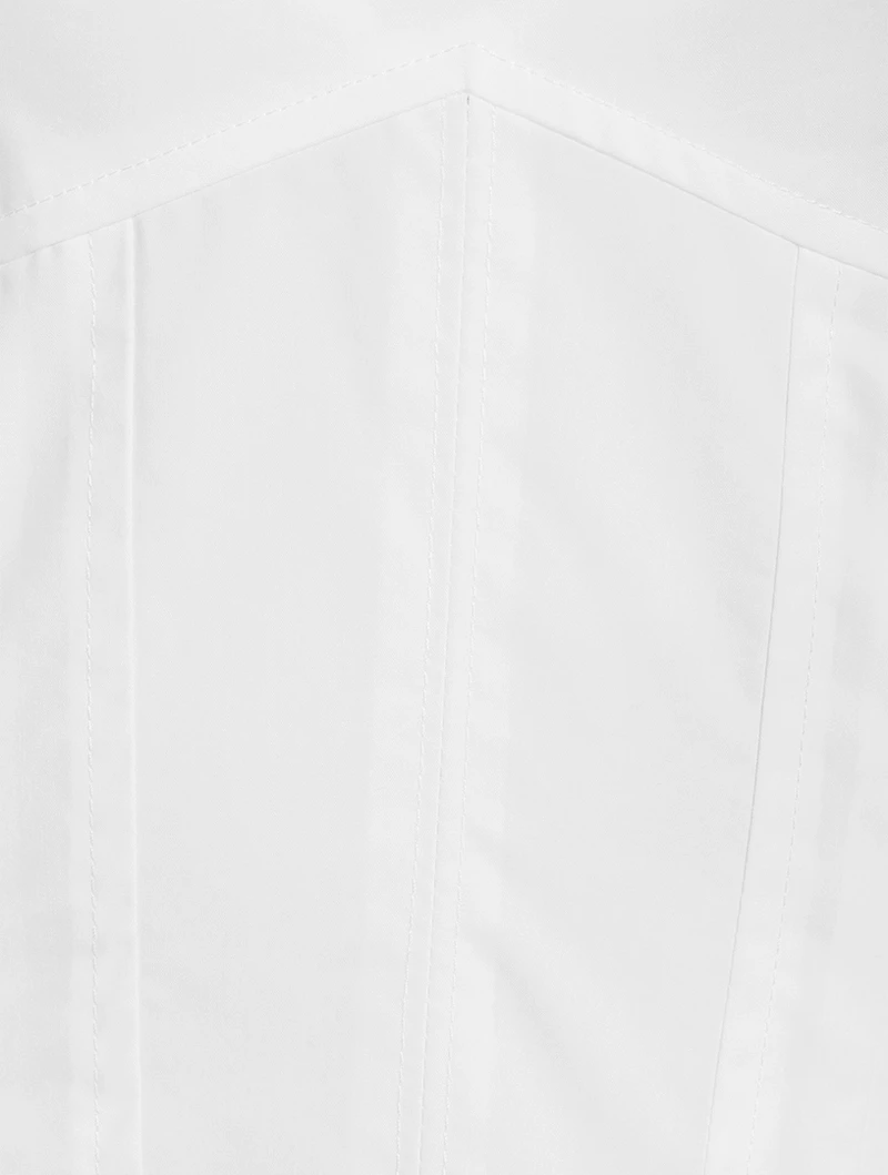 Kittiya Poplin Midi Dress