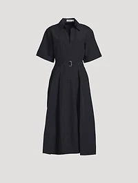 Deanna Belted Shirt Dress