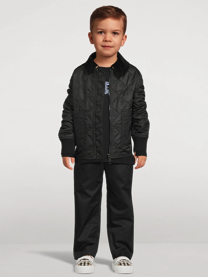 Quilted Zip Jacket
