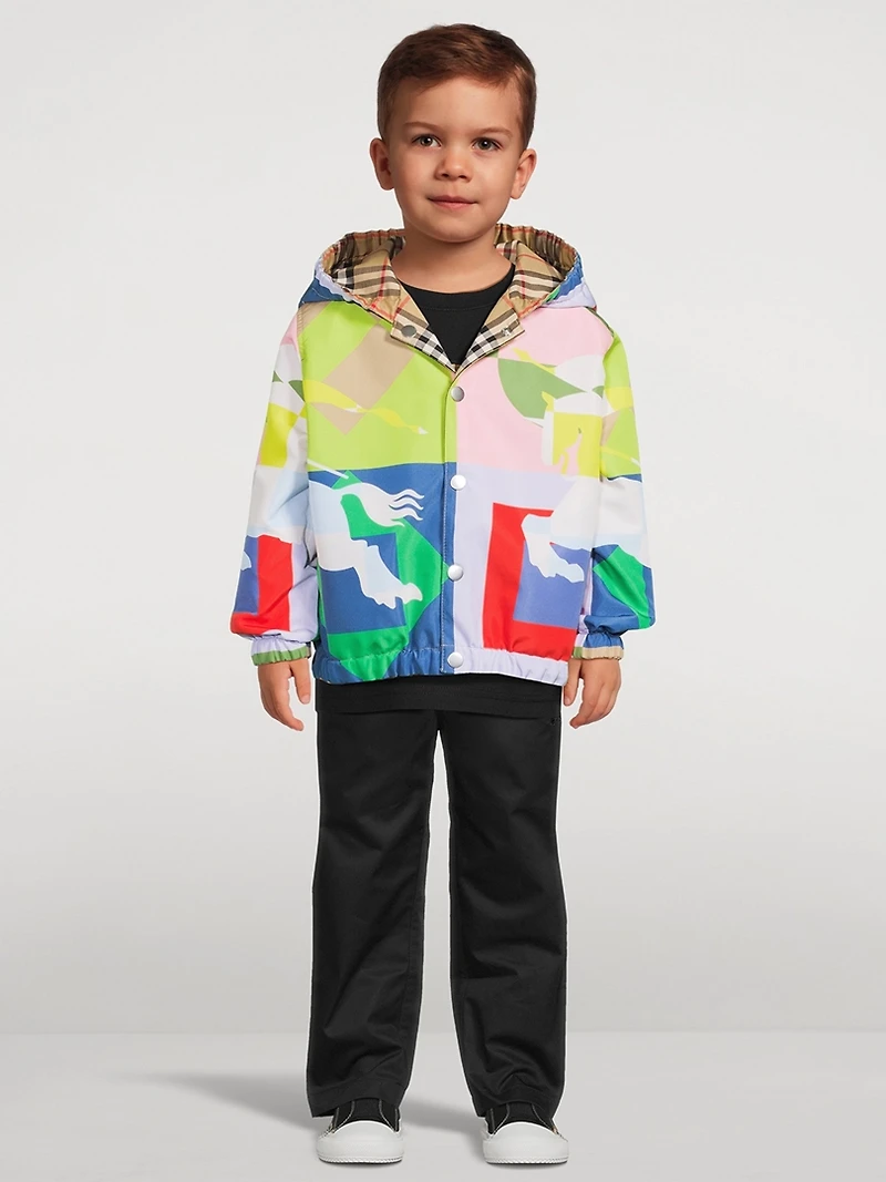 Reversible Hooded Jacket