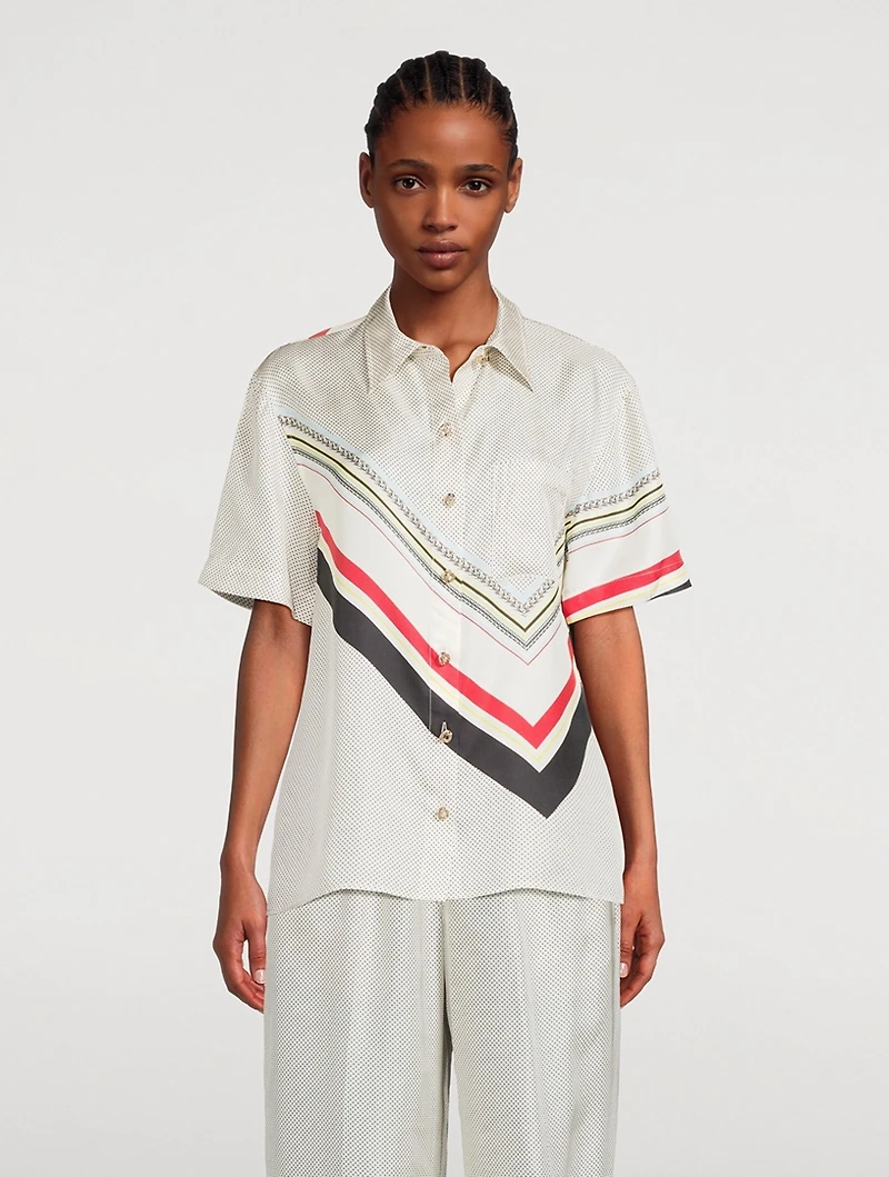 Liberty Silk Camp Shirt