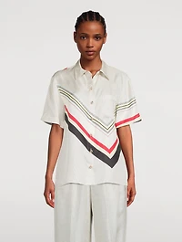Liberty Silk Camp Shirt