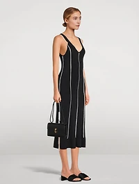 Side-Tie Midi Dress