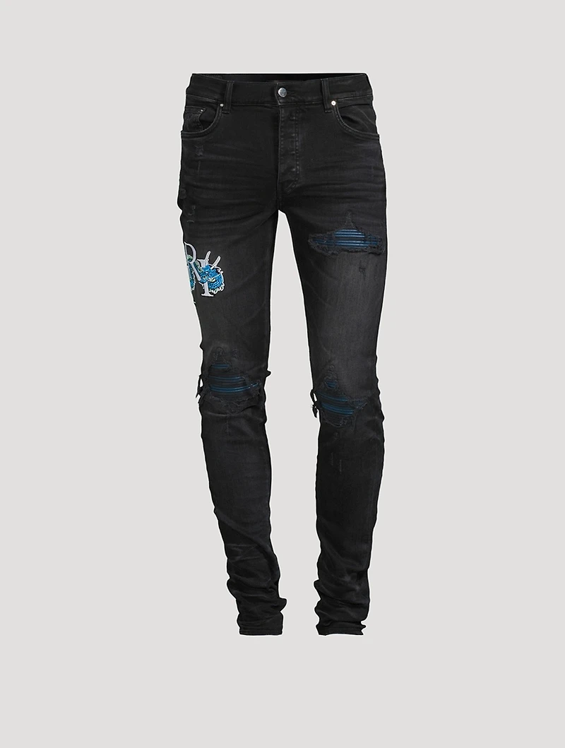 Lunar New Year Dragon MX1 Skinny Jeans
