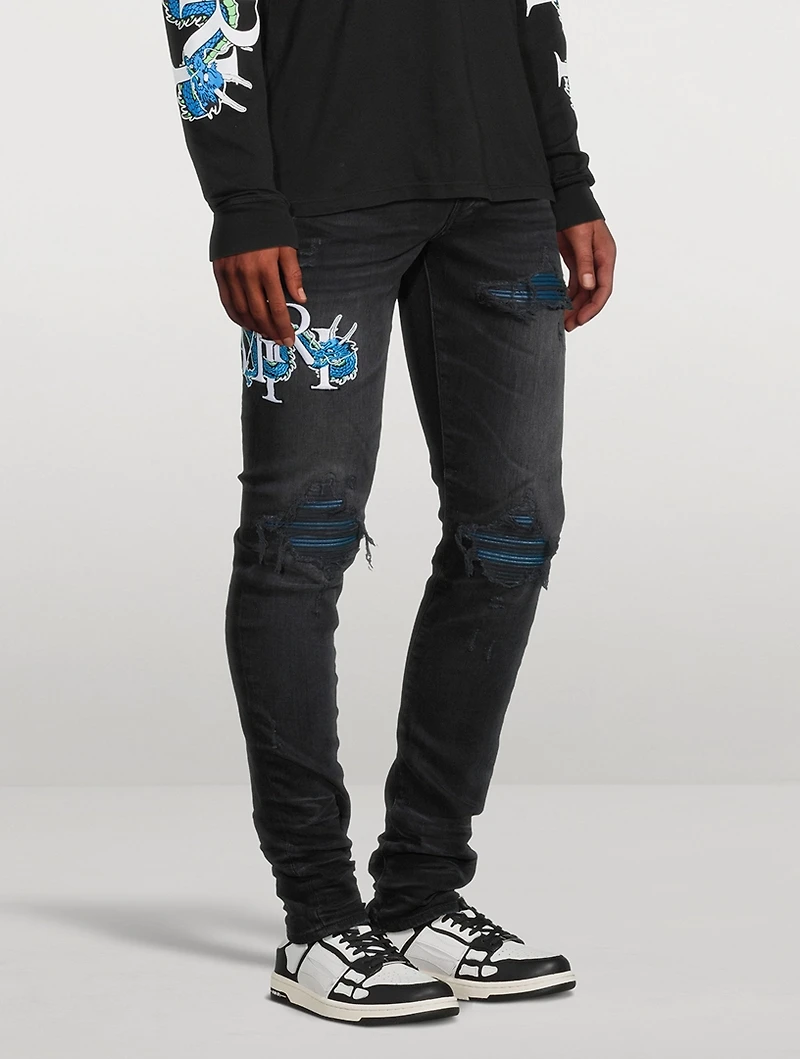 Lunar New Year Dragon MX1 Skinny Jeans