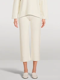 Wool-Blend Ribbed Pants