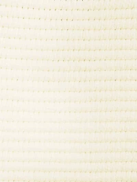 Wool-Blend Ottoman Reversible Sweater