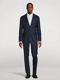 Wool Jacquard Jacket