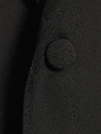 Wool And Cotton Jacquard Jacket