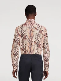 Cotton Dress Shirt Floral Print