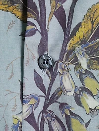 Cotton Dress Shirt Floral Print