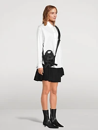 Embellished Nylon Crossbody Bag