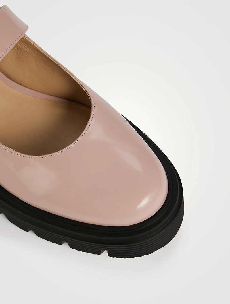 Nolita Leather Platform Mary Jane