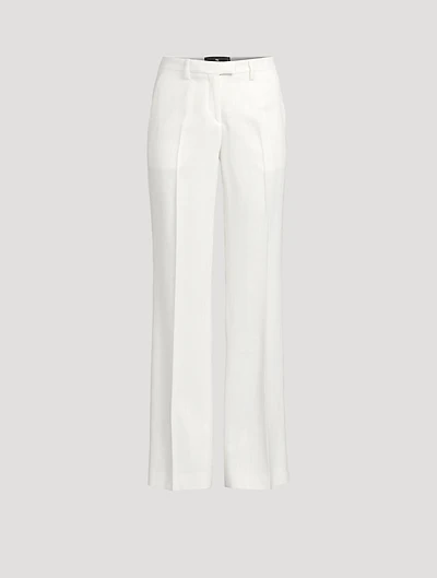 Straight-Leg Trousers