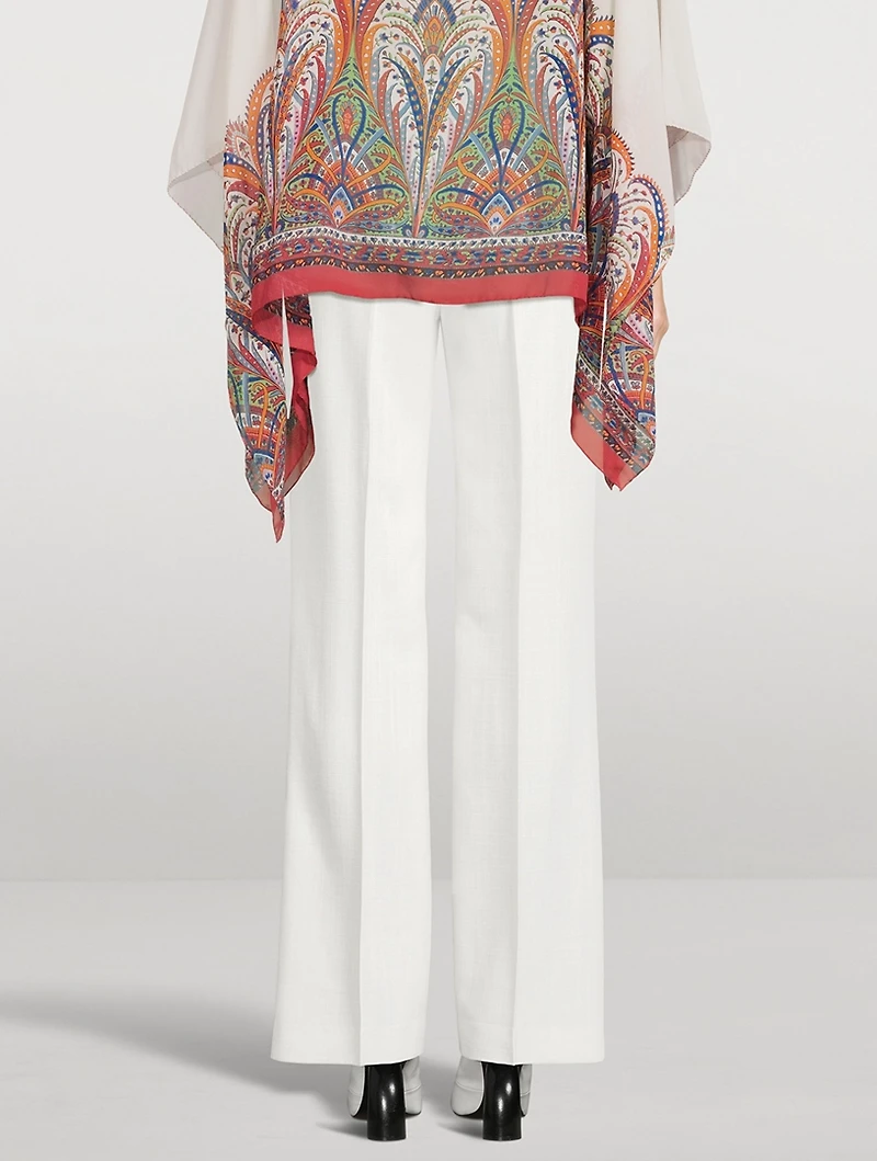 Straight-Leg Trousers