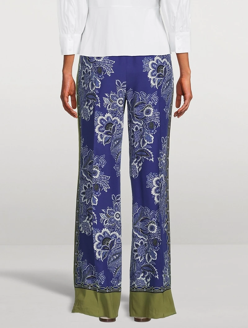 Silk Palazzo Pants