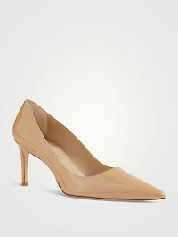 Stuart Leather Pumps