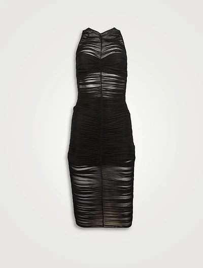 Ruched Midi Dress