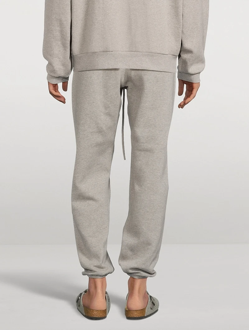Cotton-Blend Tapered Sweatpants