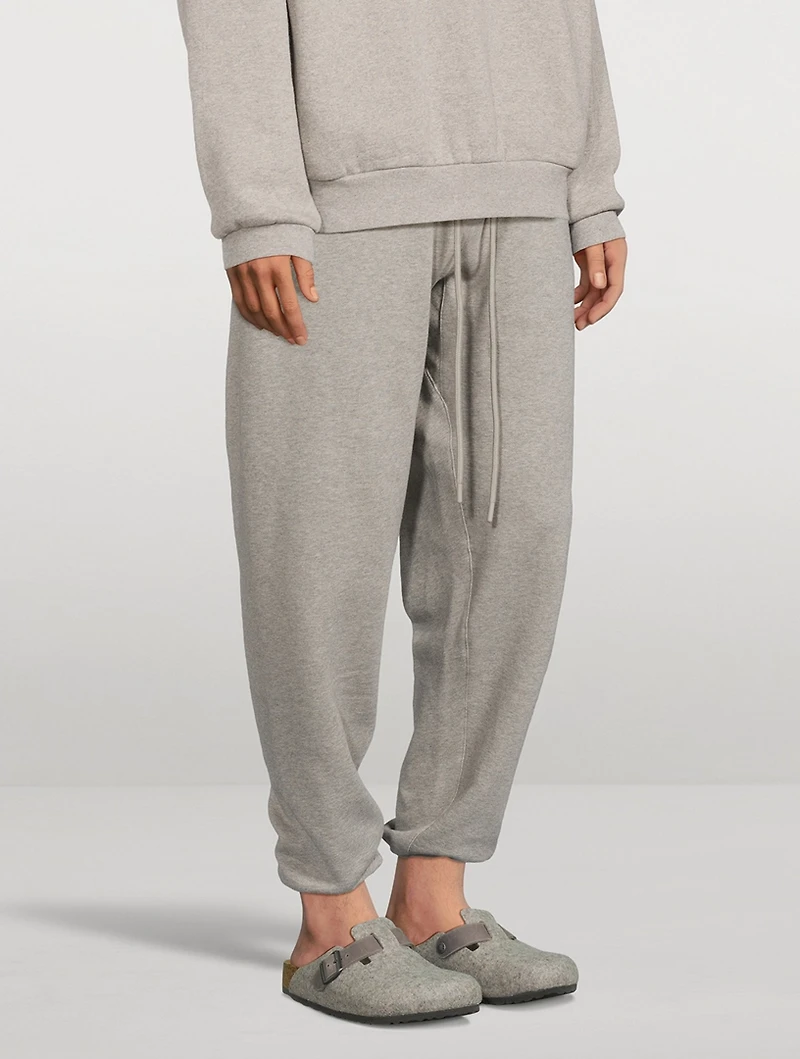 Cotton-Blend Tapered Sweatpants