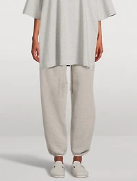 Cotton-Blend Tapered Sweatpants